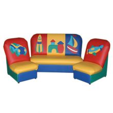 «Аппликация» комплект детской мягкой мебели Для мальчиков